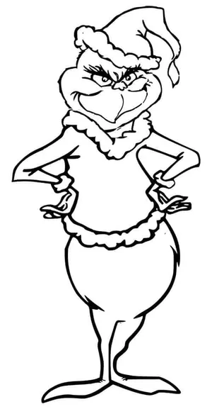 Welcome Christmas With A Cute Grinch Wallpaper