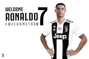 Welcome Cr7 Ronaldo Wallpaper