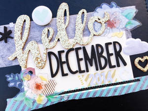 Welcome December With Exciting And Cute Crafts Wallpaper