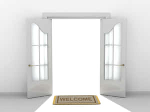 Welcome Open Door Wallpaper