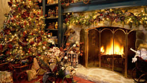 Welcome The Holiday Season With A Vintage Christmas Wallpaper