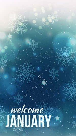 Welcome The New Year With Cute January Wallpaper