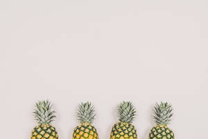 Welcome The Season Of Sunshine And Sweet Pineapples 🍍 Wallpaper