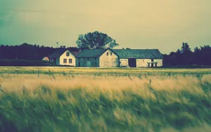 Welcome To The Farmhouse Wallpaper