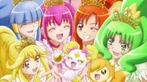 Welcome To The Glitter Force, The Squad Of Magical Girls That Protect The World From Evil! Wallpaper