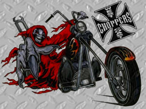 West Coast Choppers Grim Reaper Wallpaper
