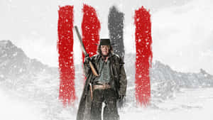 Western Movie Characterin Snow Wallpaper