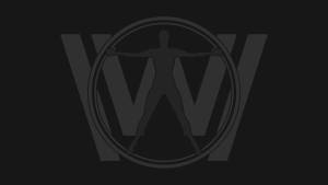 Westworld Black Theme Emblem Wallpaper