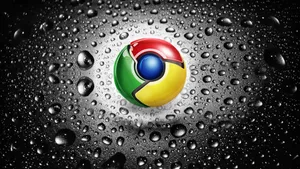 Wet Chrome Fan Art Wallpaper