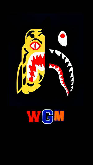 Wgm Bape Cartoon Wallpaper