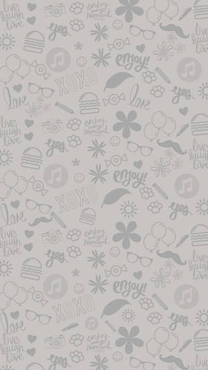 Whatsapp Chat Warm Gray Wallpaper