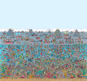 Where's Waldo Deep Sea Creatures Wallpaper