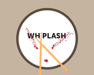 Whiplash Drumand Drumsticks Wallpaper