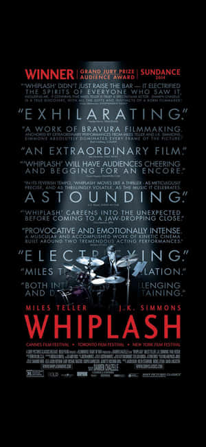 Whiplash Movie Poster Wallpaper