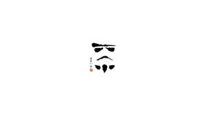 White Aesthetic Tumblr Star Wars Stormtrooper Art Wallpaper