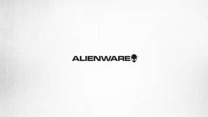 White Alienware Icon Wallpaper