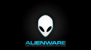 logo alienware bleu