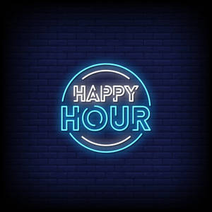 White And Blue Happy Hour Wallpaper