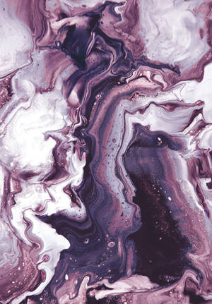 White And Purple Marble Iphone Wallpaper