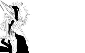 White Anime Ichigo Kurosaki Bleach Wallpaper