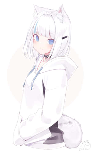 White As The Color Of Anime Wallpaper