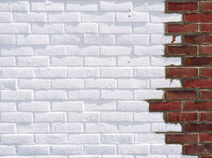 White Brick Wall Wallpaper