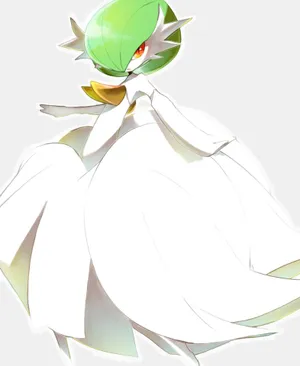 White Bride Gardevoir Wallpaper