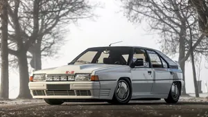 White Citroen Bx 4tc Wallpaper