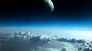 White Clouds 1920x1080 Hd Space Wallpaper