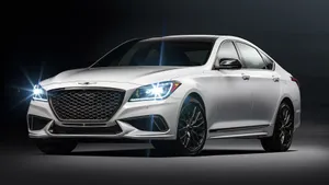 White Genesis G80 Wallpaper