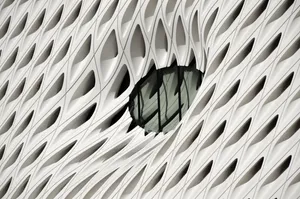 White Geometric Abstract Wallpaper