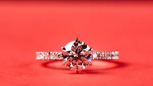 White Gold Ring Wallpaper