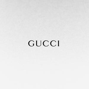 White Gucci Fashion Wallpaper