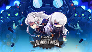 White Hair Girls Maplestory Wallpaper