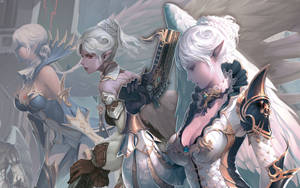 White Hair Lineage Wallpaper