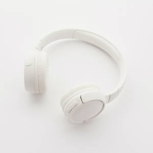 White Hd Headphones Wallpaper