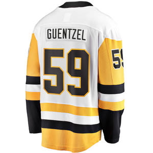 White Jersey Of Jake Guentzel Wallpaper