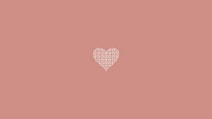 White Lace Aesthetic Heart Wallpaper