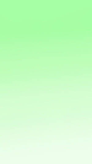 White Light Green Aesthetic Gradient Wallpaper