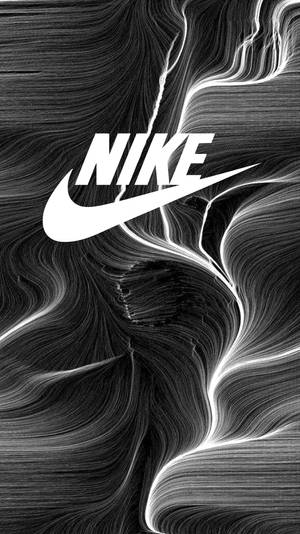 White Lines Nike Iphone Logo Wallpaper