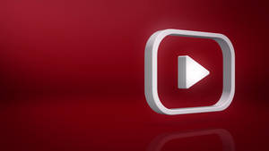 White On Red Youtube Background Wallpaper