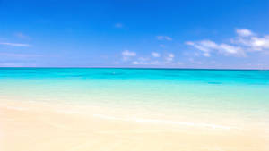 White Sand Beach Scenes Desktop Wallpaper