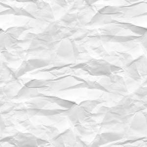 White Seamless Crumpled Paper Wallpaper