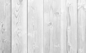 White Texture Wooden Panels Wallpaper