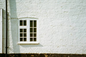 White Window Aesthetic Photography Wallpaper