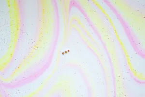 White, Yellow And Pink Stripes Thumbnail Wallpaper