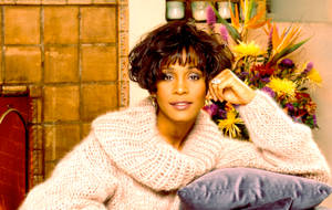 Whitney Houston American Singer Wallpaper