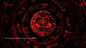 Wiccan Blood Pentacle Wallpaper
