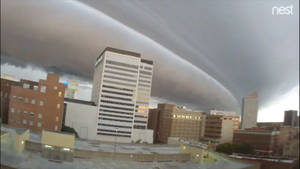 Wichita Shelf Cloud Wallpaper