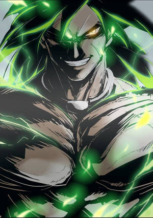 Wicked Broly Portrait Wallpaper